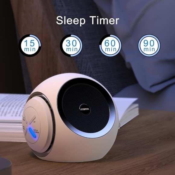 White Noise Machine, 30 Soothing Sounds Options Including Fan, Nature & White No - Picture 2 of 7